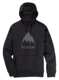 Burton Men's Oak Pullover Hoodie - True Black Heather