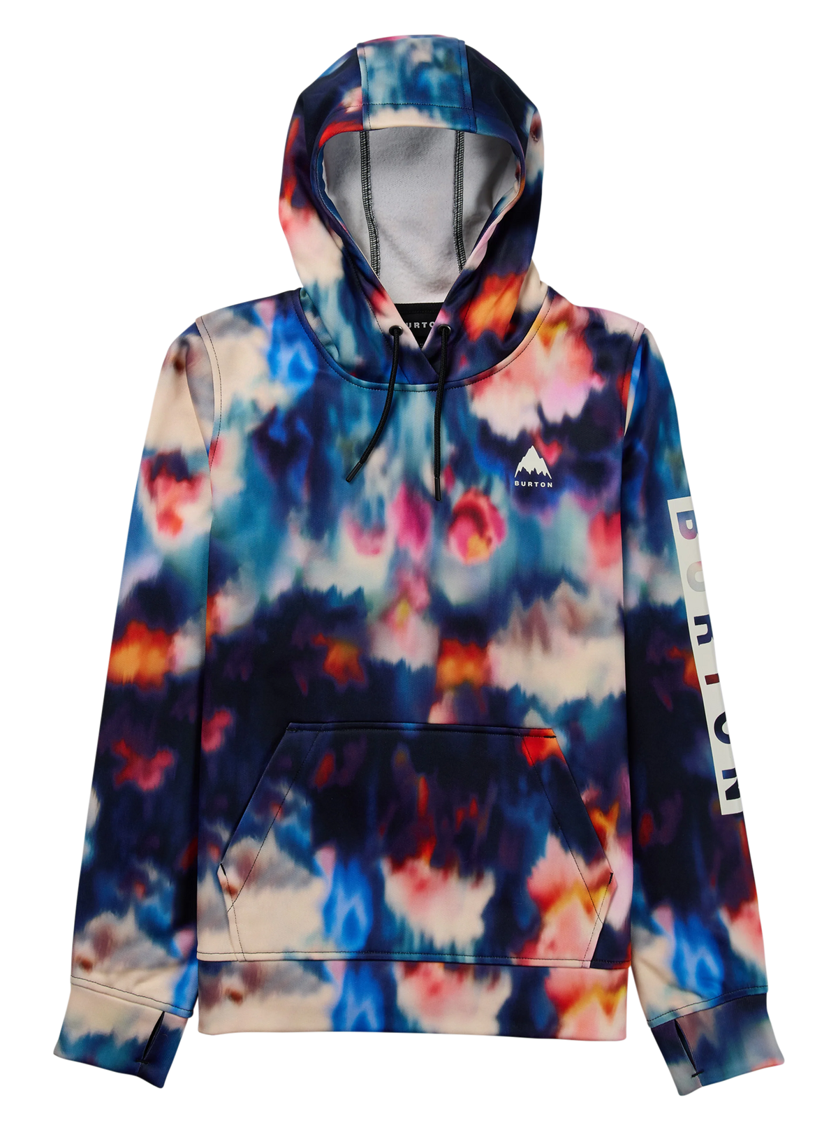 Burton Women's Oak Pullover Hoodie - Floral Blur - front