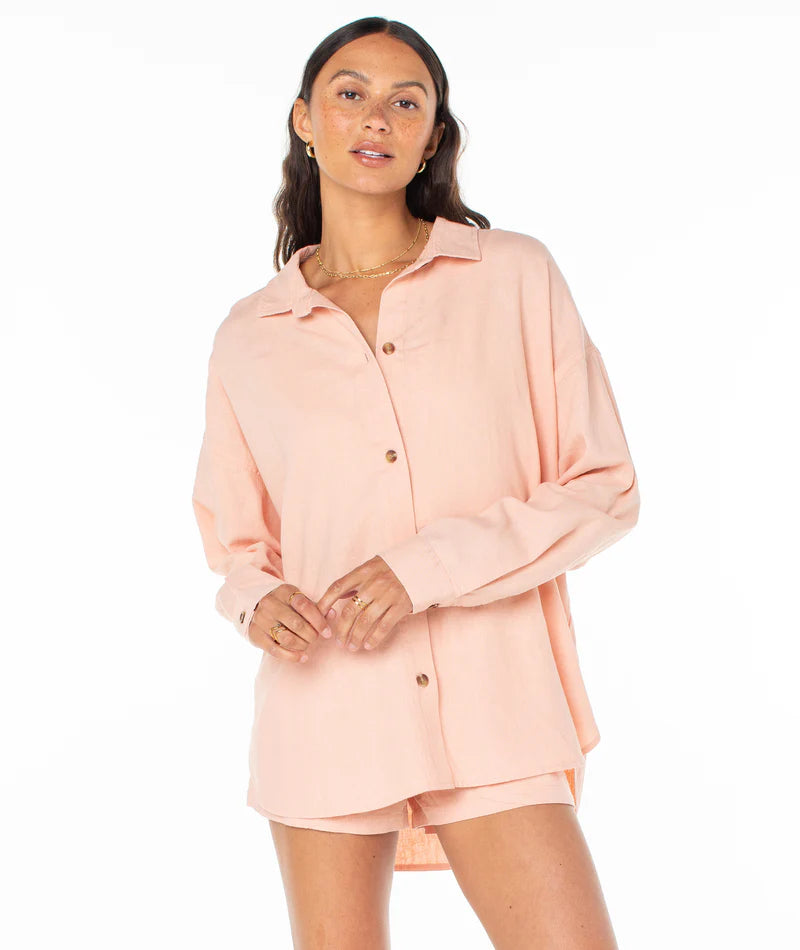 Roxy Women's Morning Time Button Up