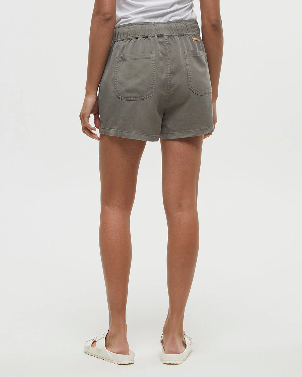 Women's Tencel Instow Regular Mid-rise Pull-on Short