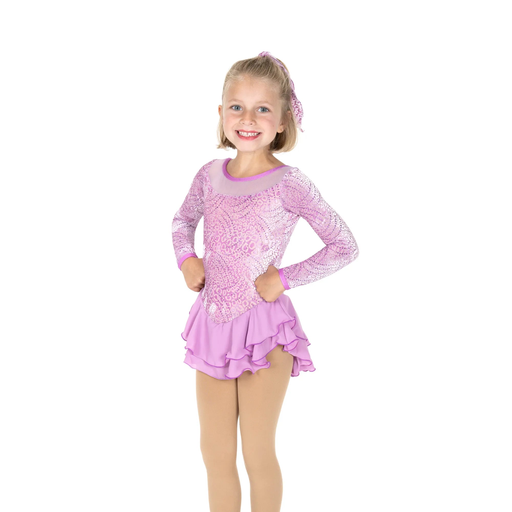 Jerrys Skating World Orchid Petal Dress
