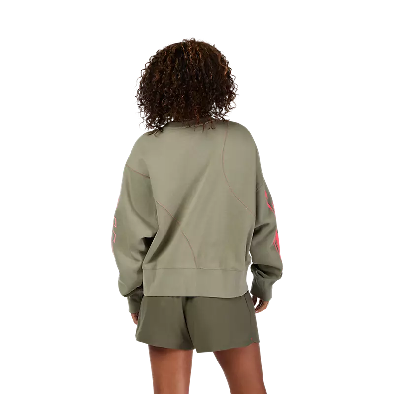 Women's Elevated Oversized Crew Sweatshirt