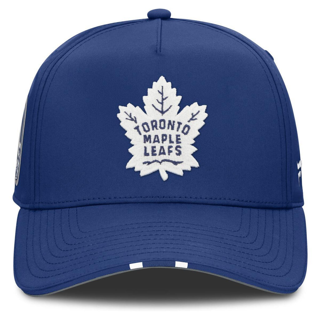Fanatics Toronto Maple Leafs 2025 NHL Draft Podium A-Frame Adjustable Hat