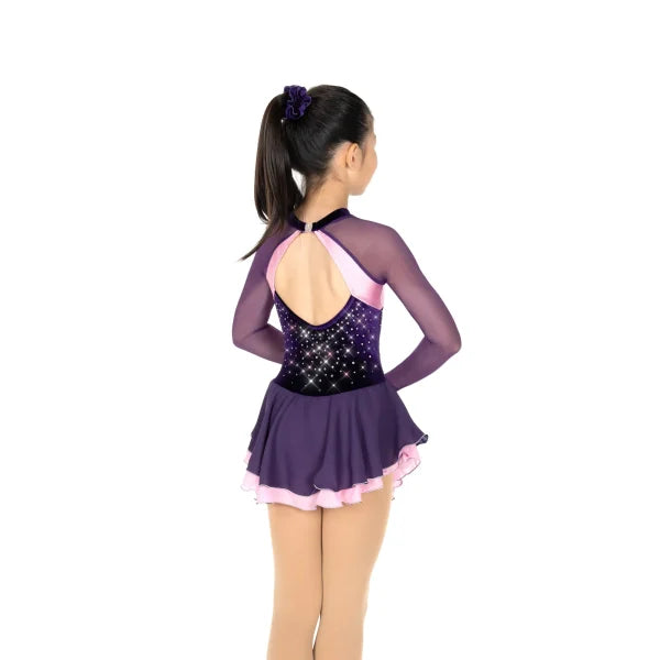 Jerrys Skating World Dazzle Duo Dress – Purple/Pink