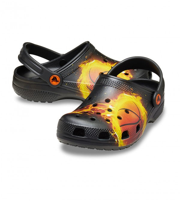 Crocs Kid's Flaming Basketball Clog
