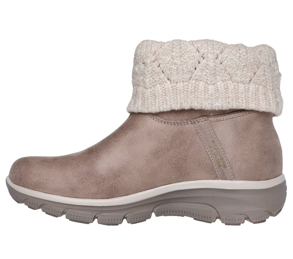 Skechers Slip-ins Relaxed Fit Easy Going Cozy Weather 2, Taupe, medial profile