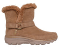 Skechers Slip-ins Relaxed Fit Easy Going Dreamers Luxe Vibes, Chestnut, three-quarter front