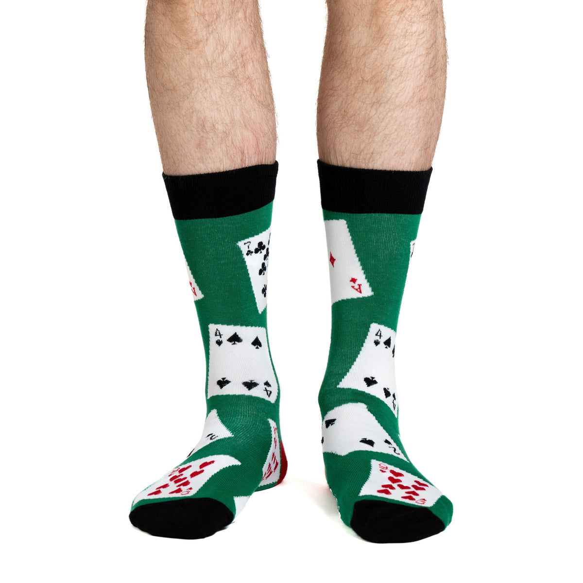 Good Luck Sock Men's Cards Socks