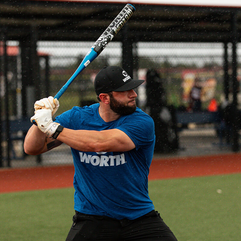 Worth 2025 Bedlam Phil Matte Signature Model 1-Piece 12.75" XL USSSA Bat