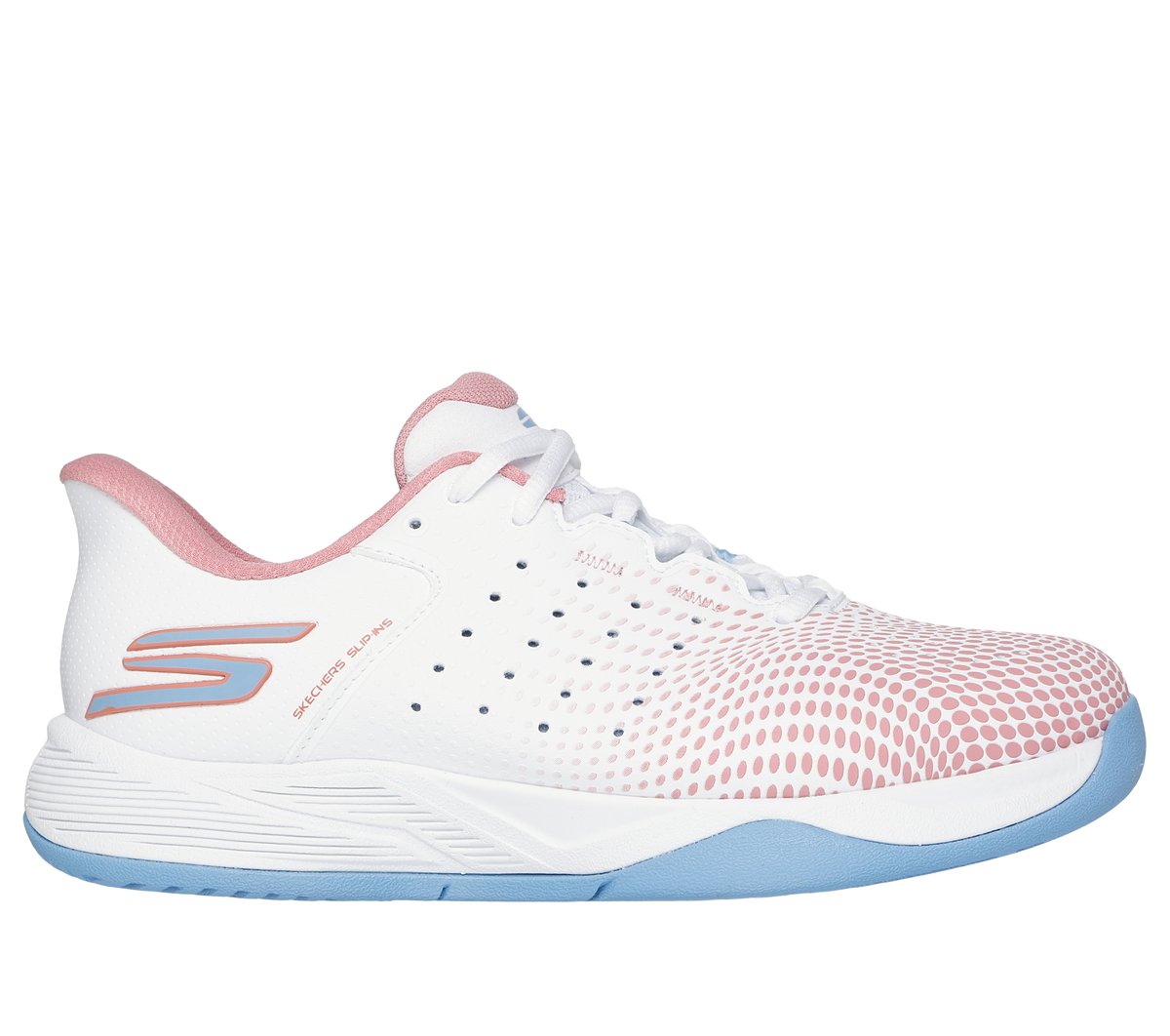 Skechers Viper Court Reload White/Light Blue