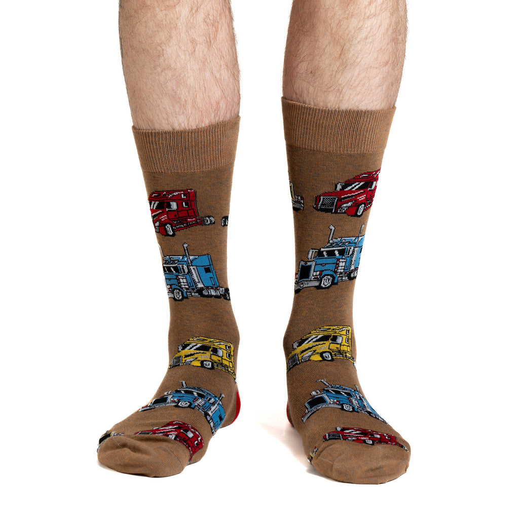 Good Luck Sock Men's Semi-Truck Socks