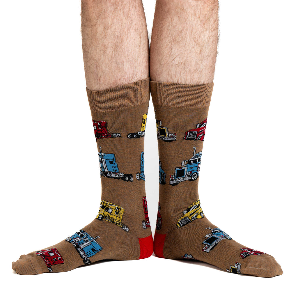 Good Luck Sock Men's Semi-Truck Socks