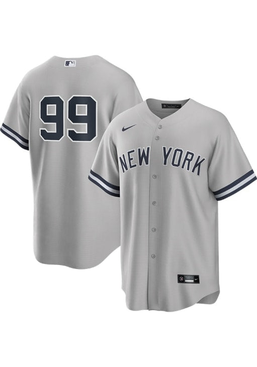 Nike Aaron Judge New York Yankees Grey Road Replica Player Jersey
