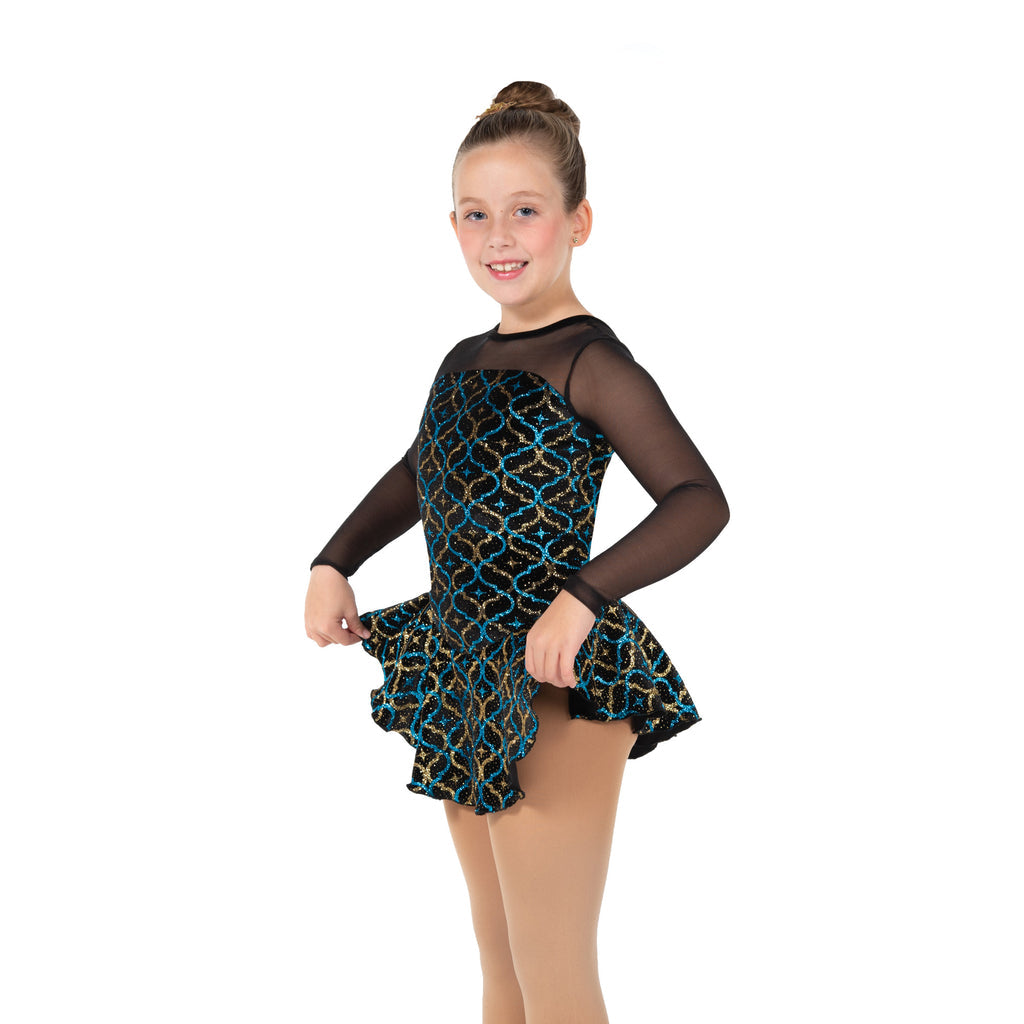 Jerry's Skating World Music At Midnight Figure Skating Dress – Ernie's  Sports Experts