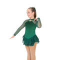 Jerrys Skating World Shimmer Dress - Emerald Green