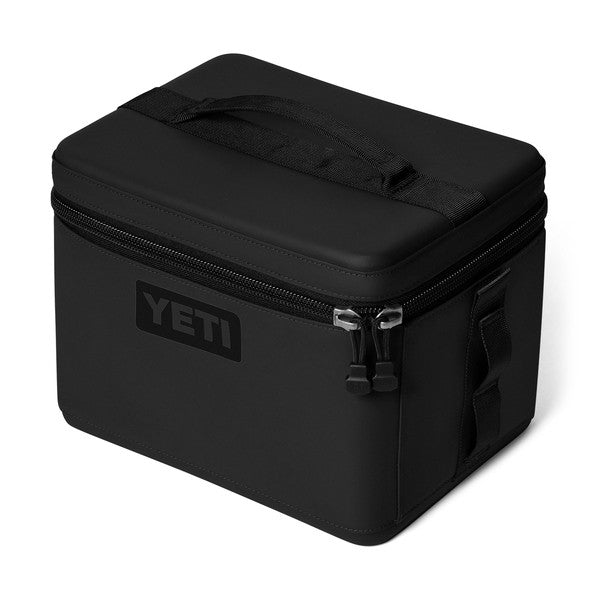 Yeti Daytrip 9L Insulated Box - Black, three-quarter view