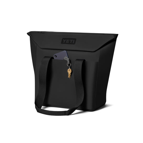 Yeti Daytrip 20L Insulated Tote Bag - Black, three-quarter view