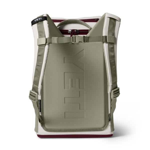 Yeti Daytrip 20L Insulated Backpack - Aspen/Pampa/Wild Vine - back and harness