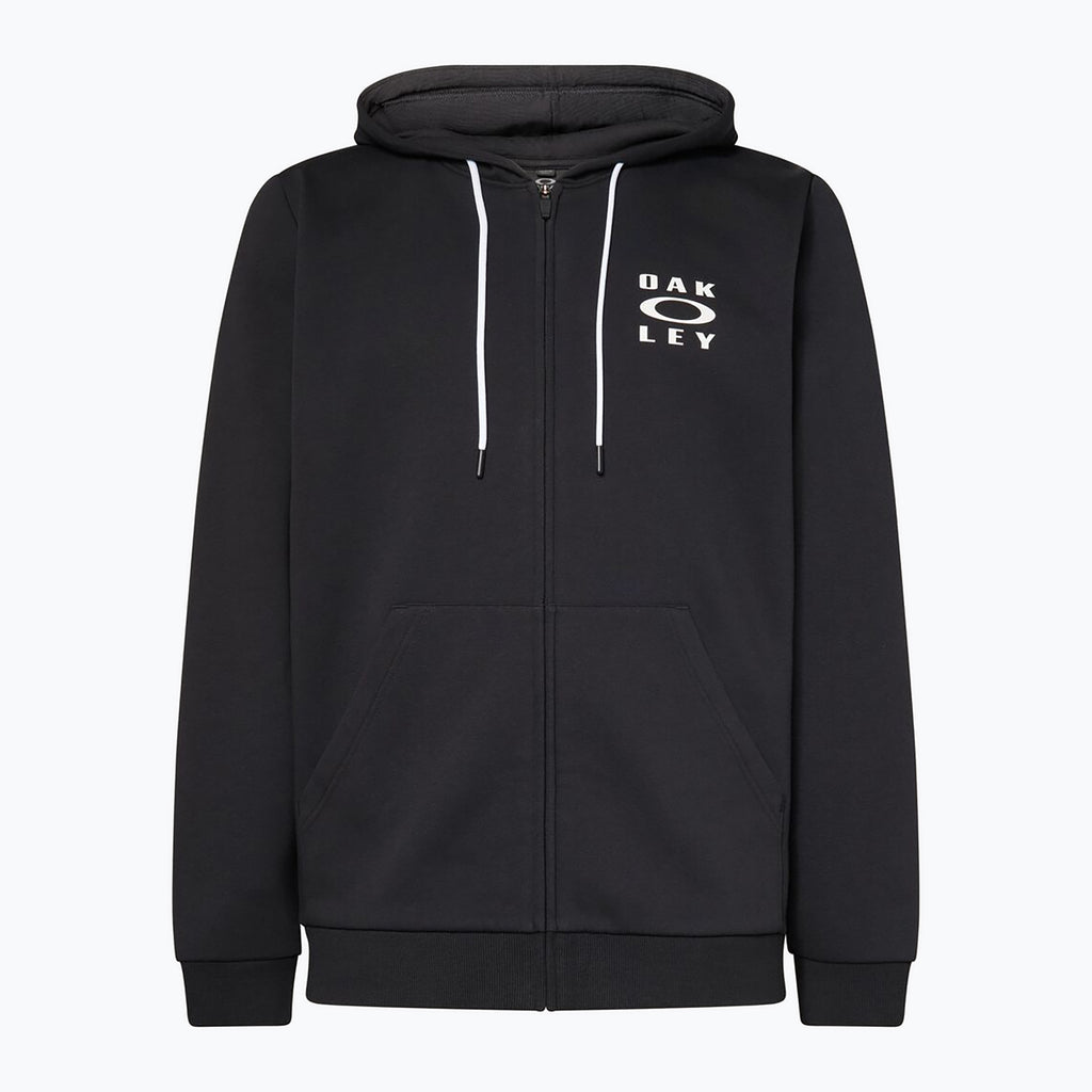 Oakley Men's Full-Zip Hoodie - Blackout - front