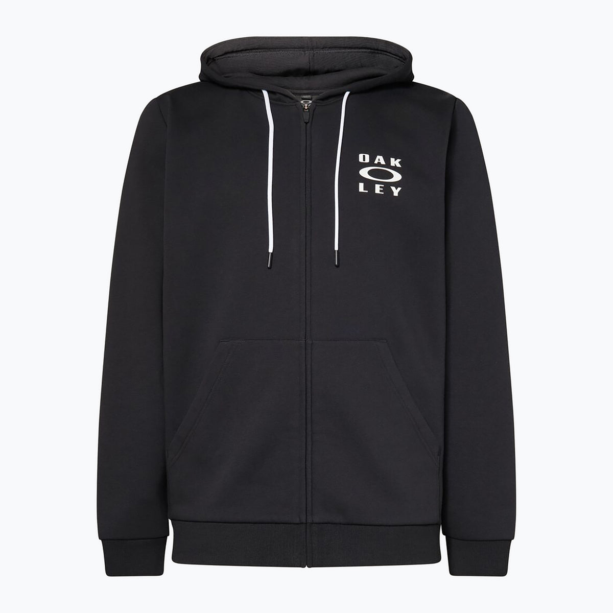 Oakley Men's Full-Zip Hoodie - Blackout - front