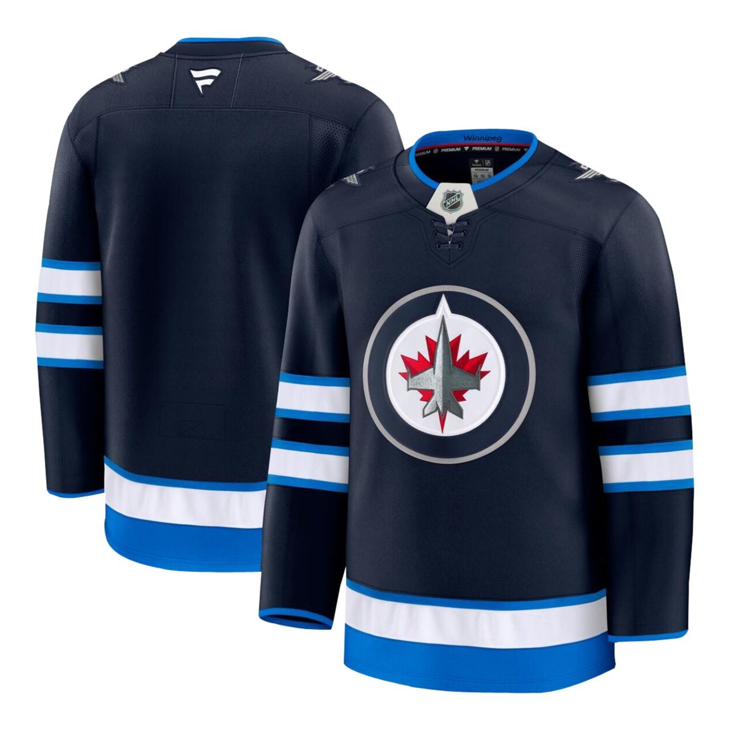 Fanatics Winnipeg Jets Home Premium Jersey - Blank