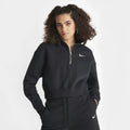 Nike Women's Sportswear Phoenix Fleece 1/4-Zip Cropped Sweatshirt