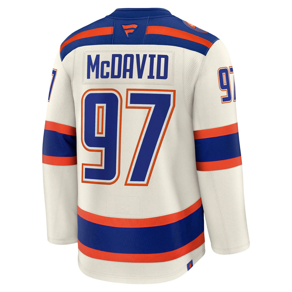 Fanatics Edmonton Oilers Alternate Premium Jersey - Connor McDavid