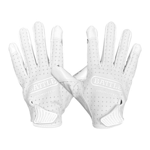 "Blue Strips" Youth Doom Speed Receiver Football Gloves