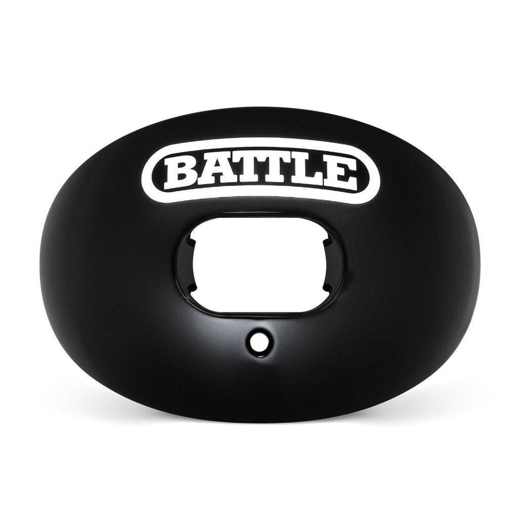Chrome Oxygen Football Mouthguard - BLACK