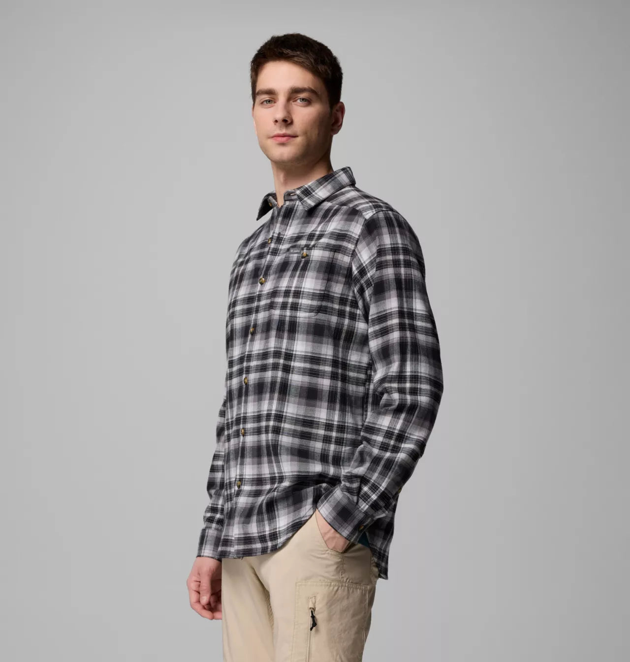 Columbia Men's Cornell Woods Flannel Long Sleeve Shirt