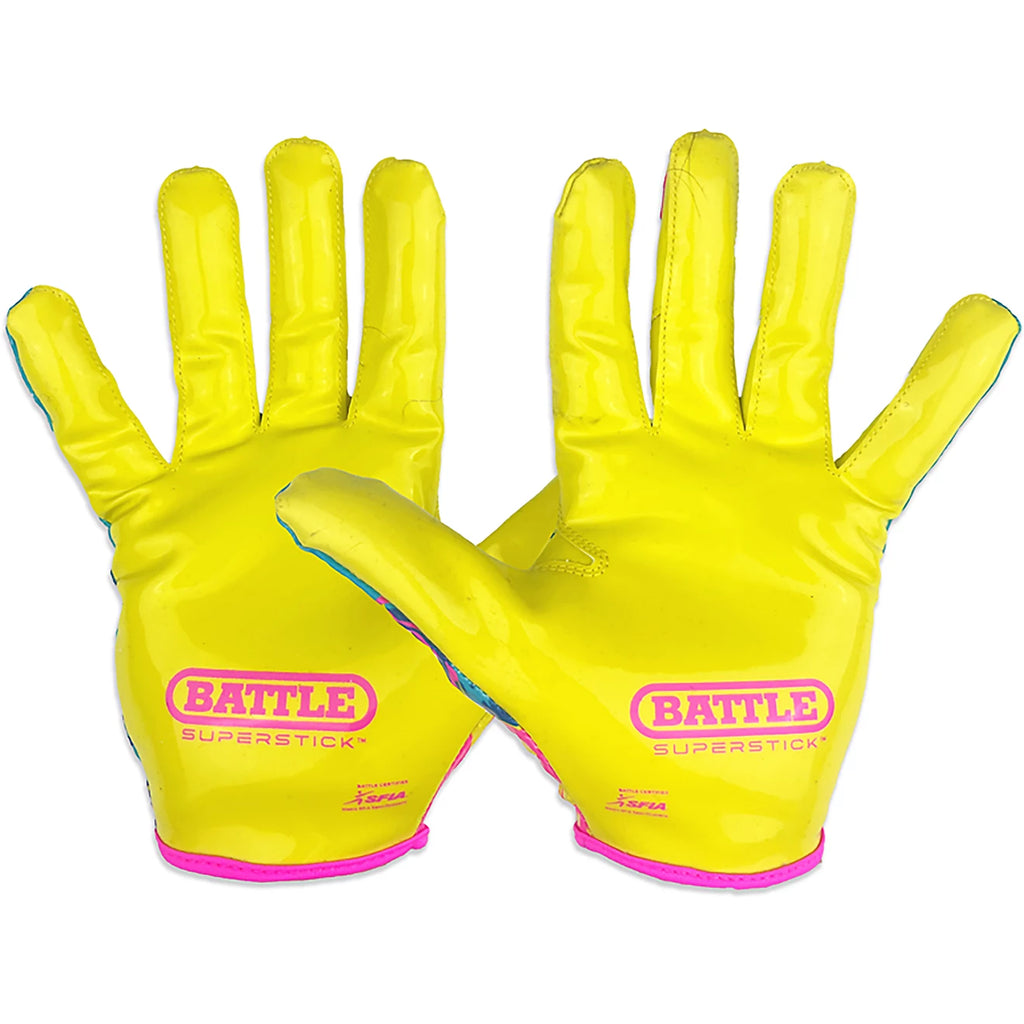 Junior Chameleon Alien 2 Receiver Football Gloves