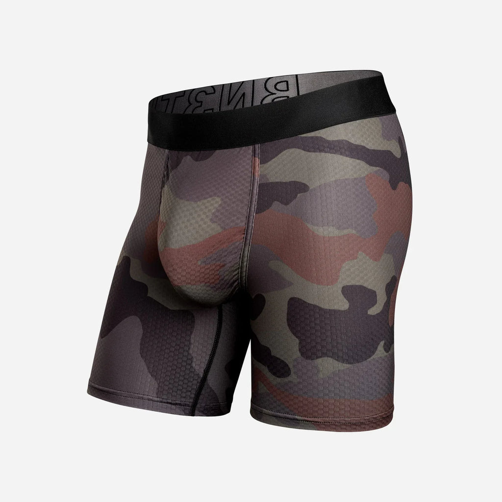 Bn3th Pro Agua X Boxer Brief - Basecamp Camo Woodland