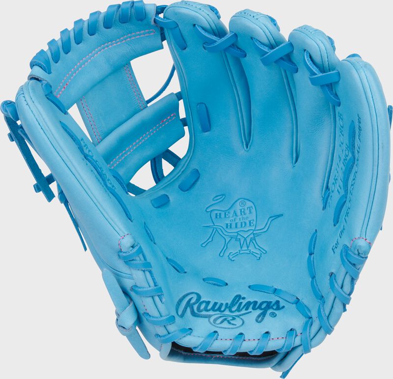 Rawlings Heart of the Hide Columbia Blue Infield Glove - 11.5"