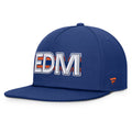 Fanatics Edmonton Oilers Authentic Pro Rink Team Code Snapback Hat