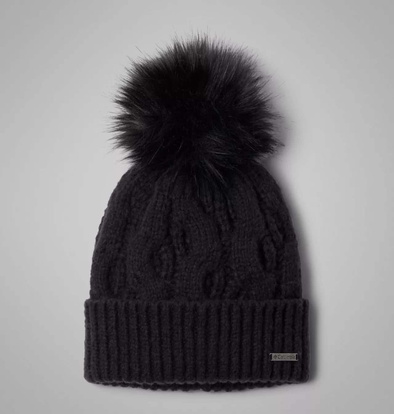 Columbia Women's Boundless Days Cable Knit Pom Beanie