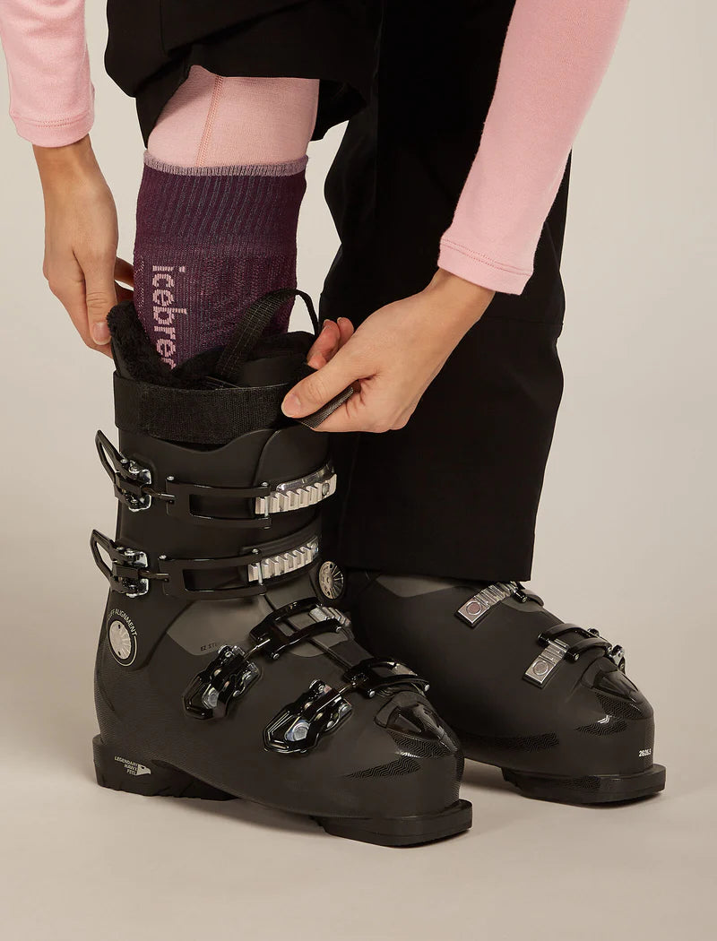 Icebreaker Women's Merino Blend Ski+ Medium Over The Calf Socks Mountain Contour