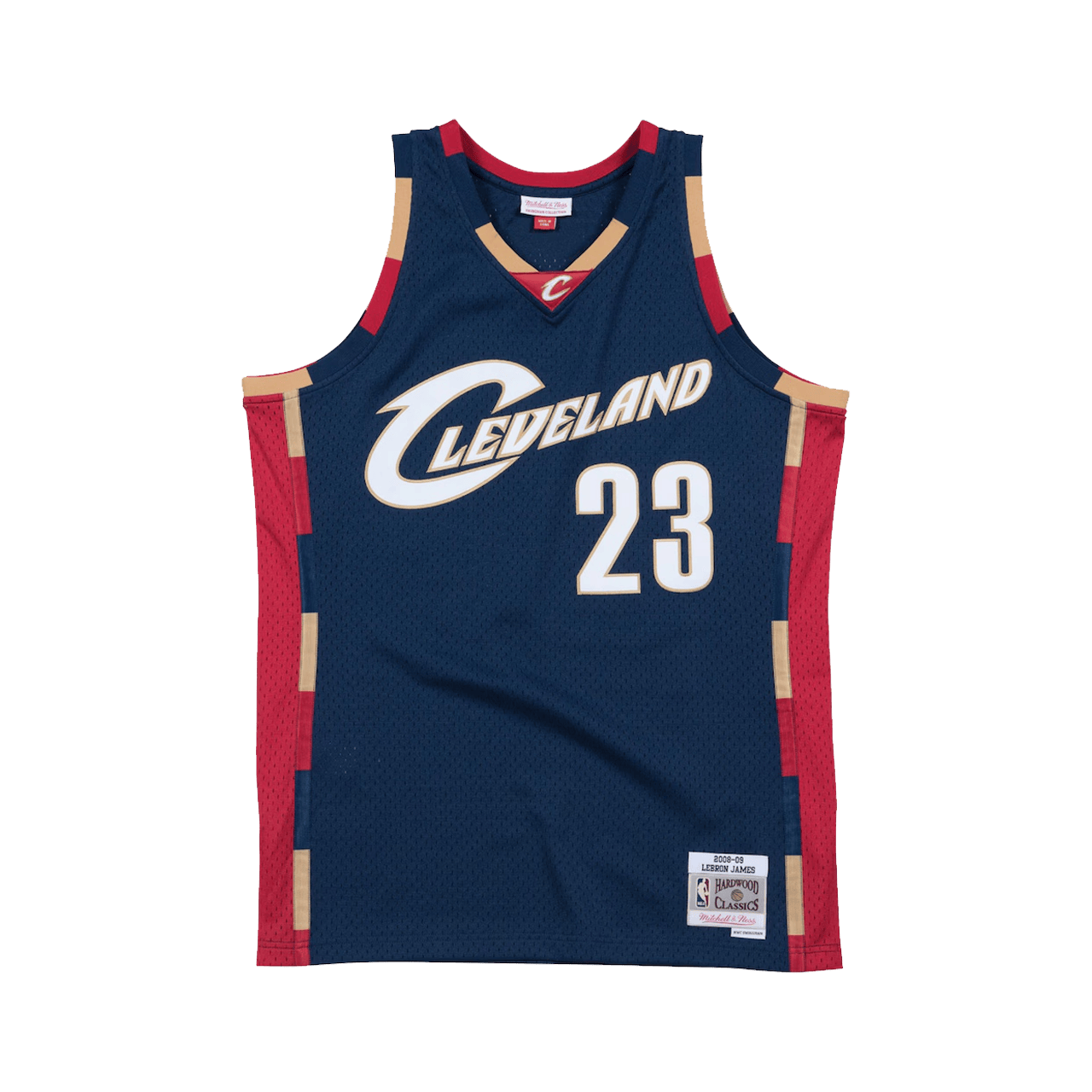 Mitchell & Ness Cleveland Cavaliers LeBron James 2008 Hardwood Classics Swingman Jersey