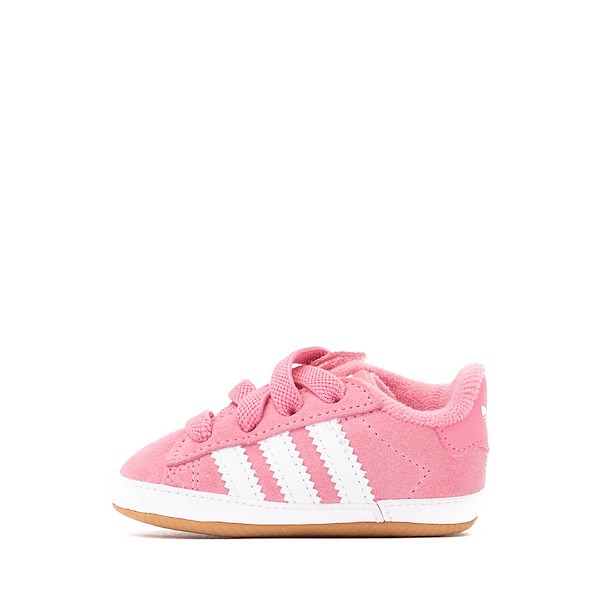 Adidas Infant Campus Crib Shoes - Bliss Pink/White/Gum side view