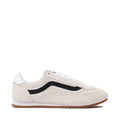 Vans Women's Super Lowpro Shoes - Marshmallow White/Emerald Green