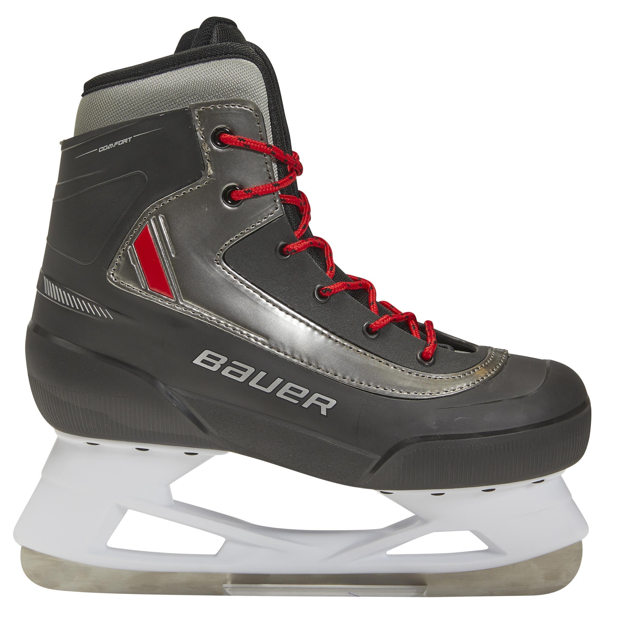 Bauer Junior Rec Ice Skates - Laser, side view