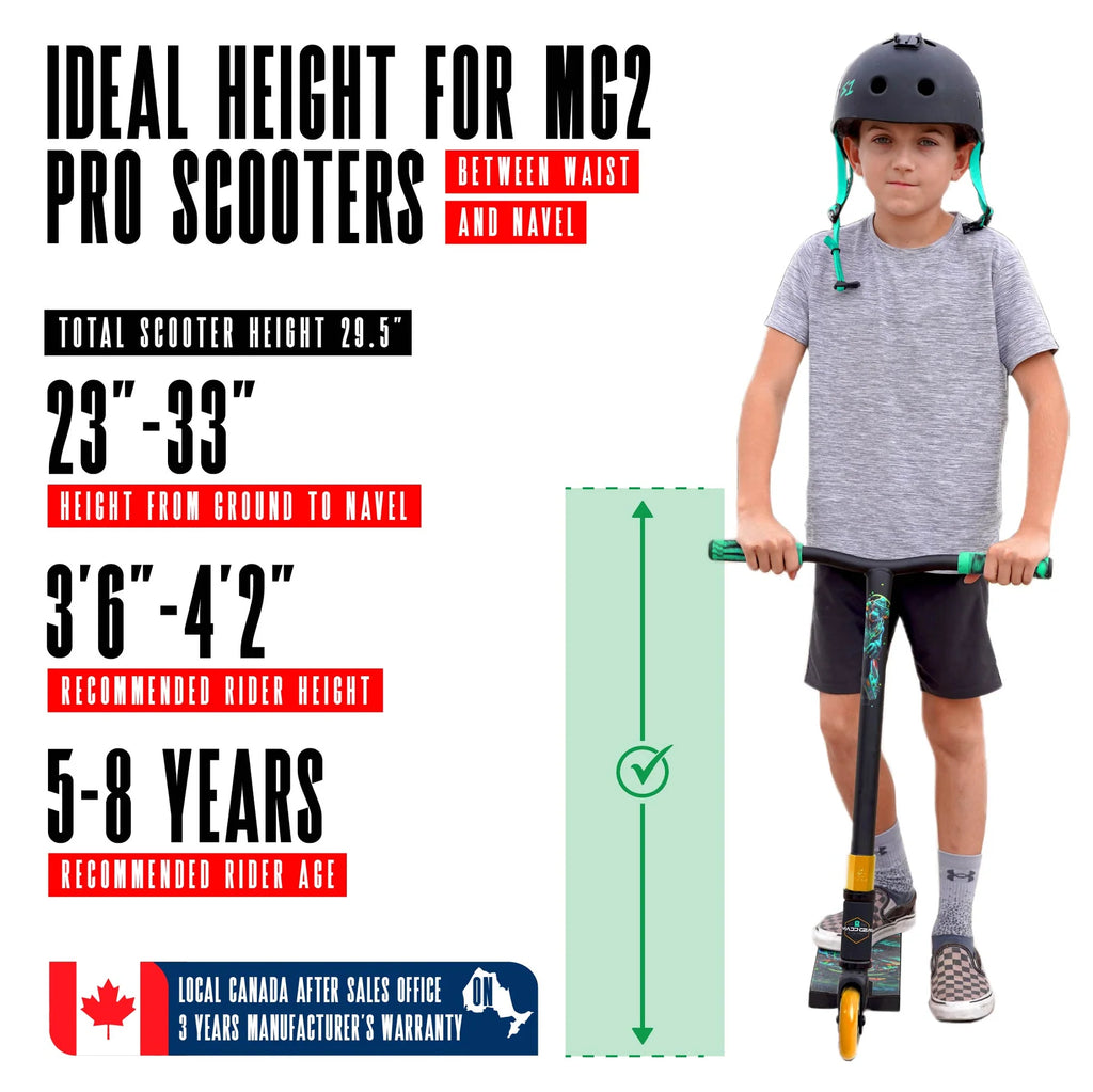 Madd Gear MG2 Obsidian Pro Stunt Scooter - DJ Rilla