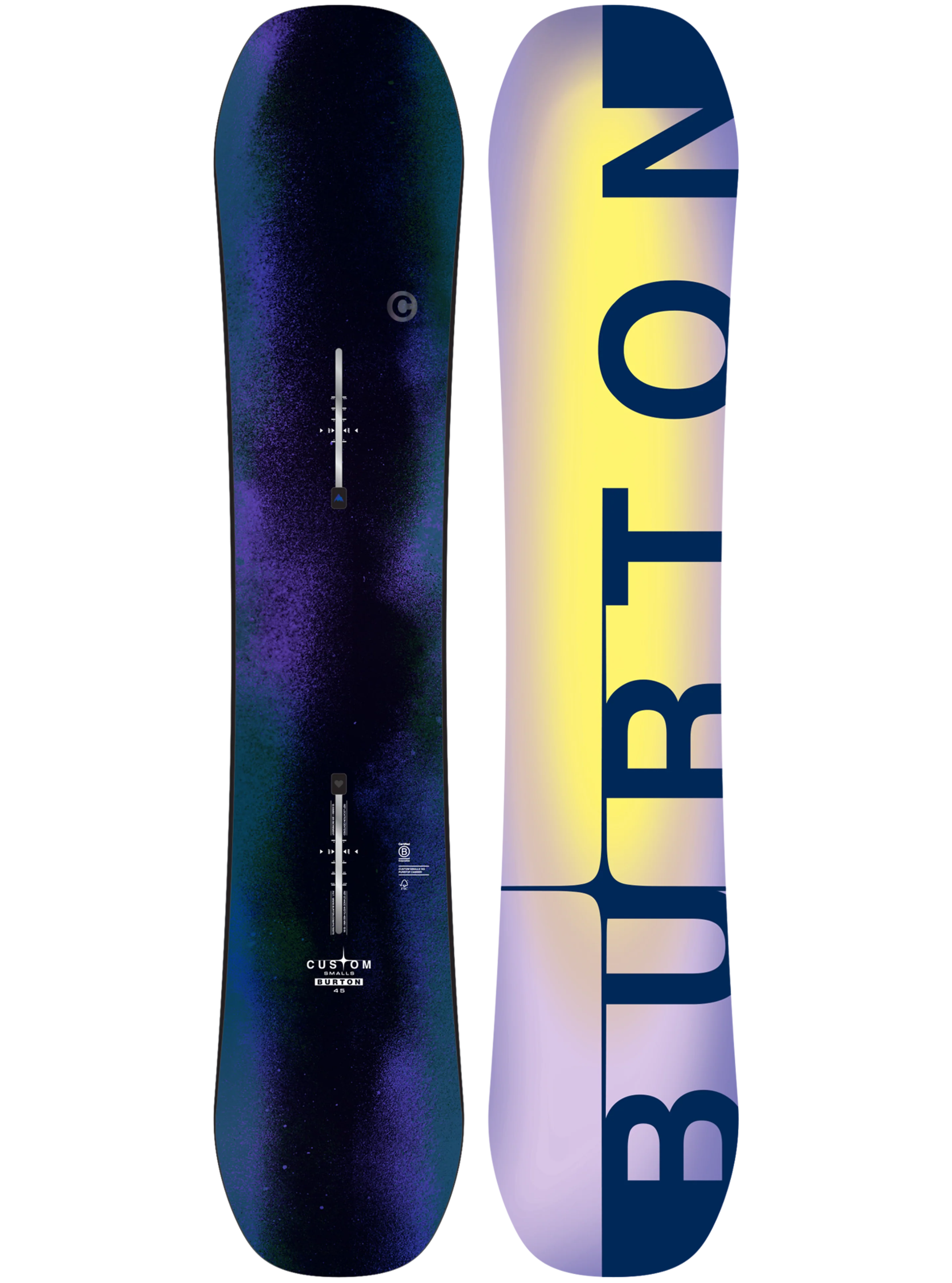 Burton Kids' Custom Smalls Camber Snowboard