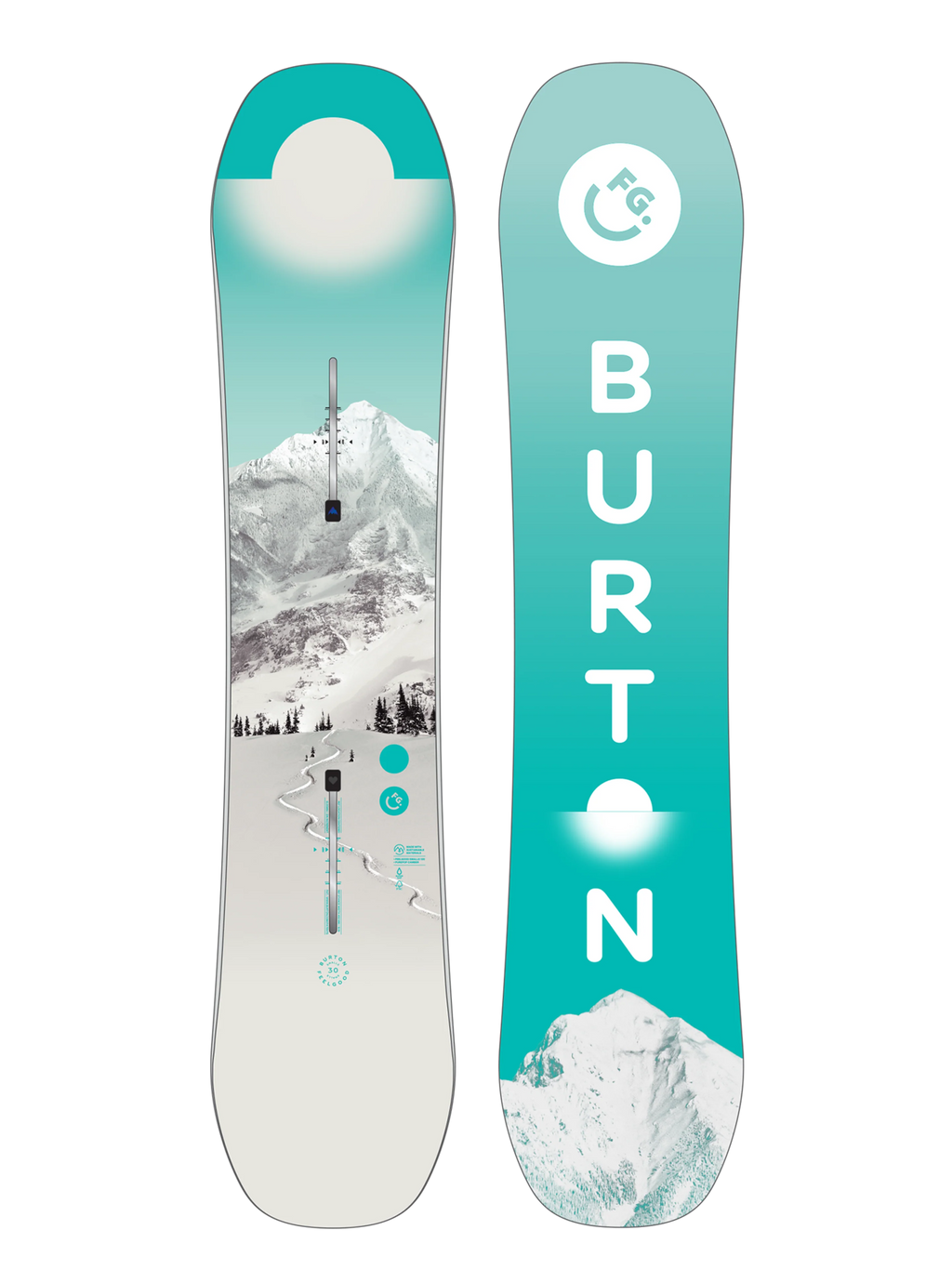 Burton Kids' Feelgood Smalls Camber Snowboard