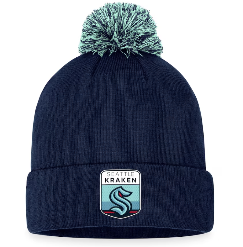 2023 NHL Draft Authentic Pro Pom Beanie