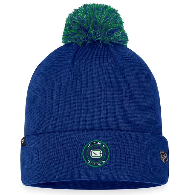 2023 NHL Draft Authentic Pro Pom Beanie