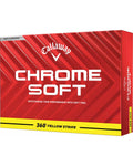 Callaway 2024 Chrome Soft 360 Stripe Golf Balls - 1 Dozen