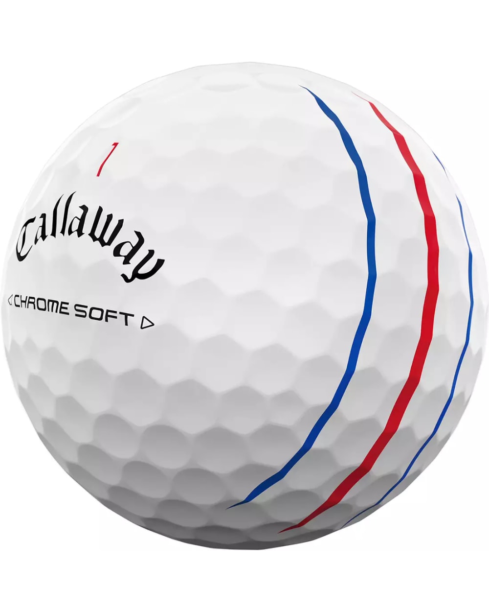 2024 Chrome Soft Triple Track Golf Balls - 1 Dozen