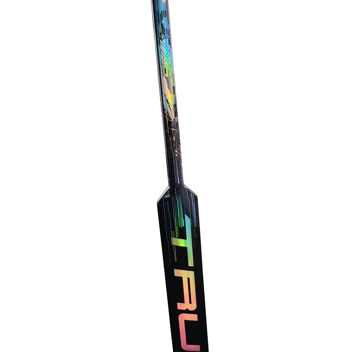 True Catalyst 7X6 Senior Goalie Stick - paddle detail