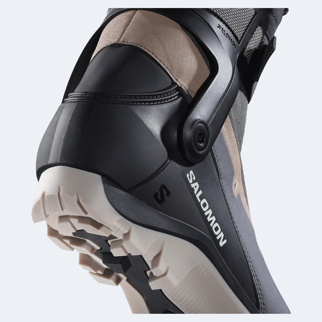 Salomon Outpath BC Backcountry Nordic Ski Boots - Nine Iron, heel detail
