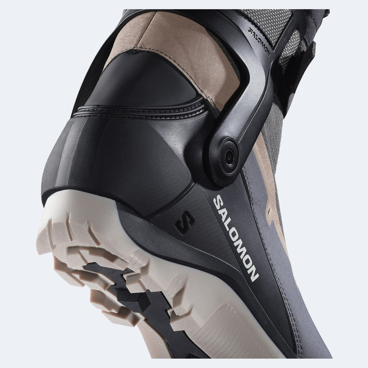 Salomon Outpath BC Backcountry Nordic Ski Boots - Nine Iron, heel detail